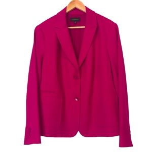 Talbots Wool Blazer Magenta